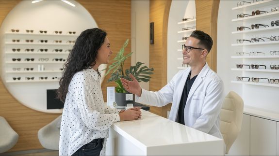 Stylish designer frames at F.Y. EYE Optometry Center